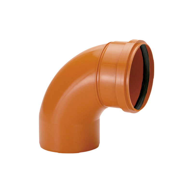 CURVA 90º CURTA  OCRE  PVC