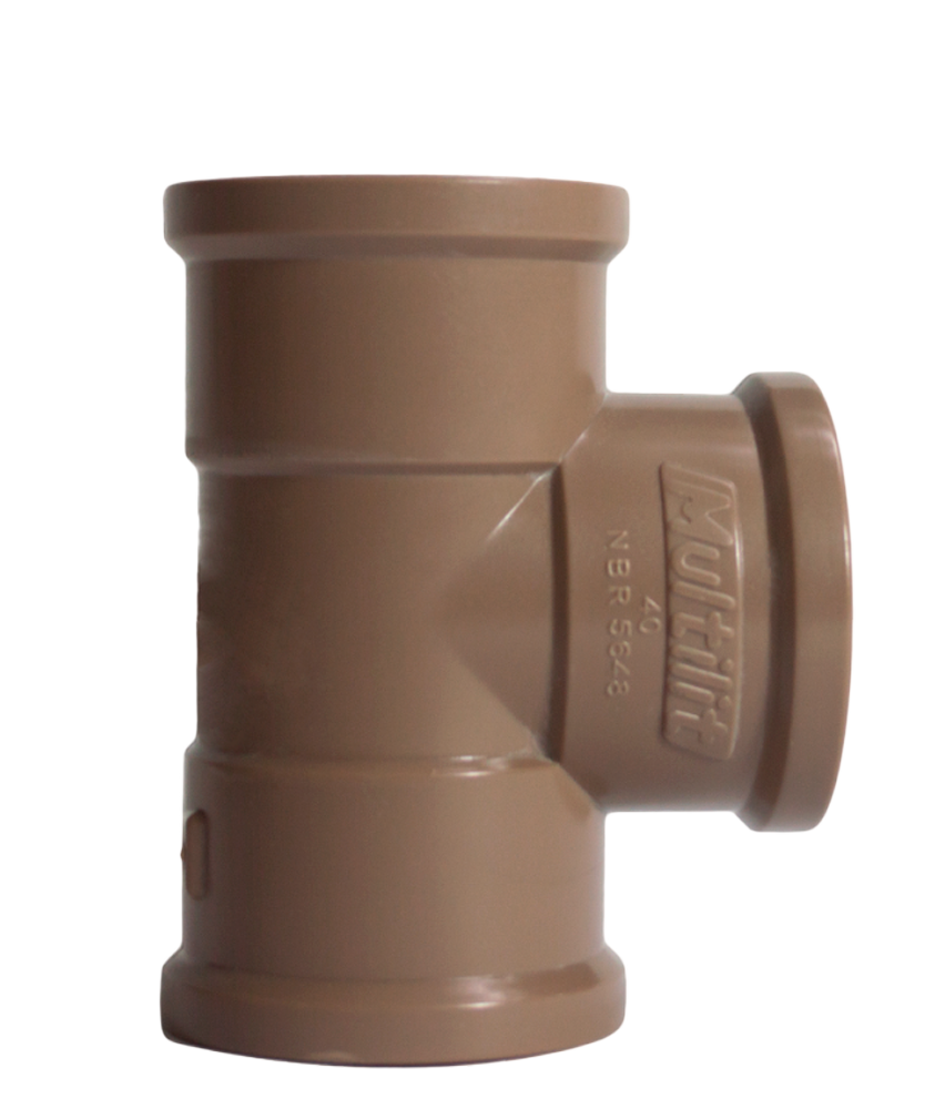 TEE SOLDÁVEL PVC - Grupo Multilit